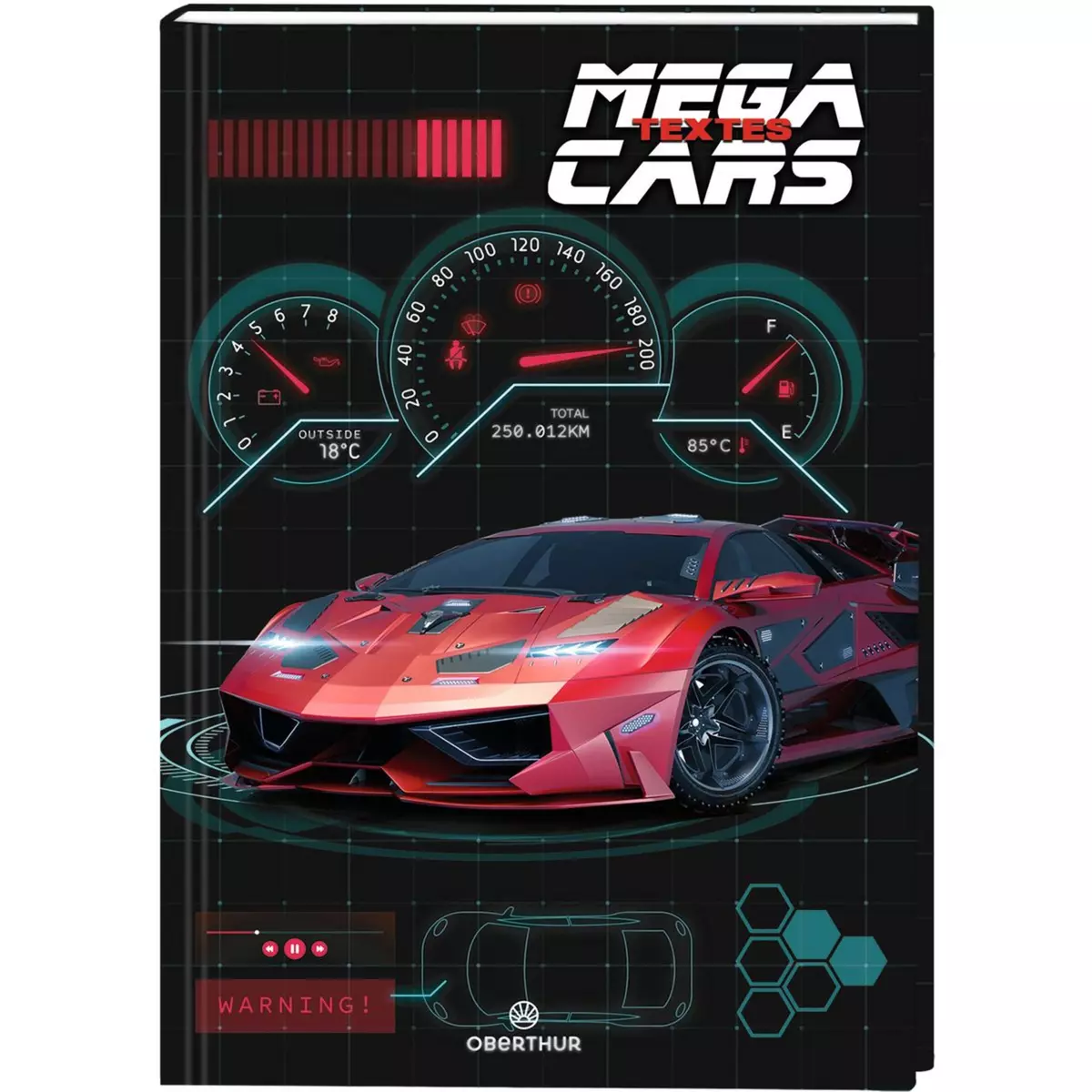 Cahier de texte Megacars 2D