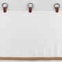 Voir la diapositive 3 : Paris Prix Rideau Voilage à Anneaux  Leana  140x240cm Blanc