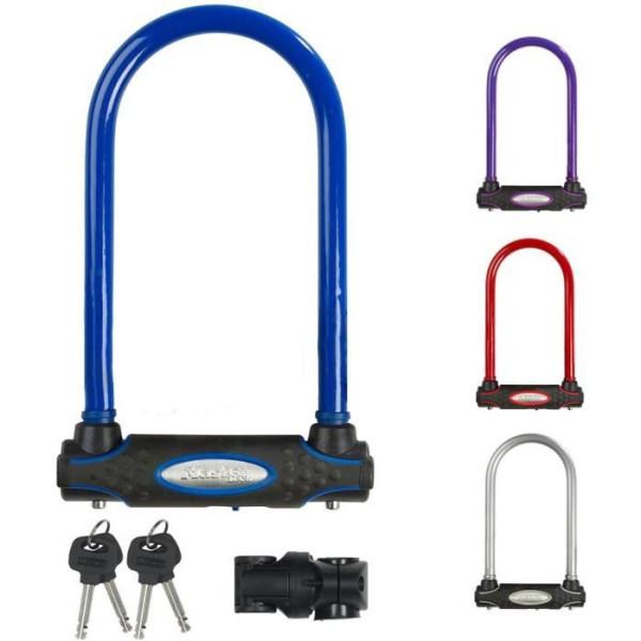 Master lock Antivol Vélo U a Clé - MASTER LOCK - 8195EURDPROCOL - Corps en Acier Cémenté - Anse a Double Verrouillage