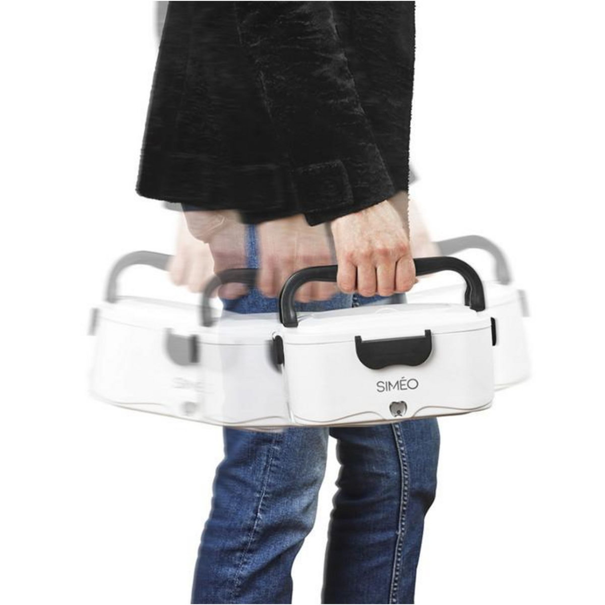 Simeo Boîte alimentaire électrique 1.5l 35w blanc - lbe210