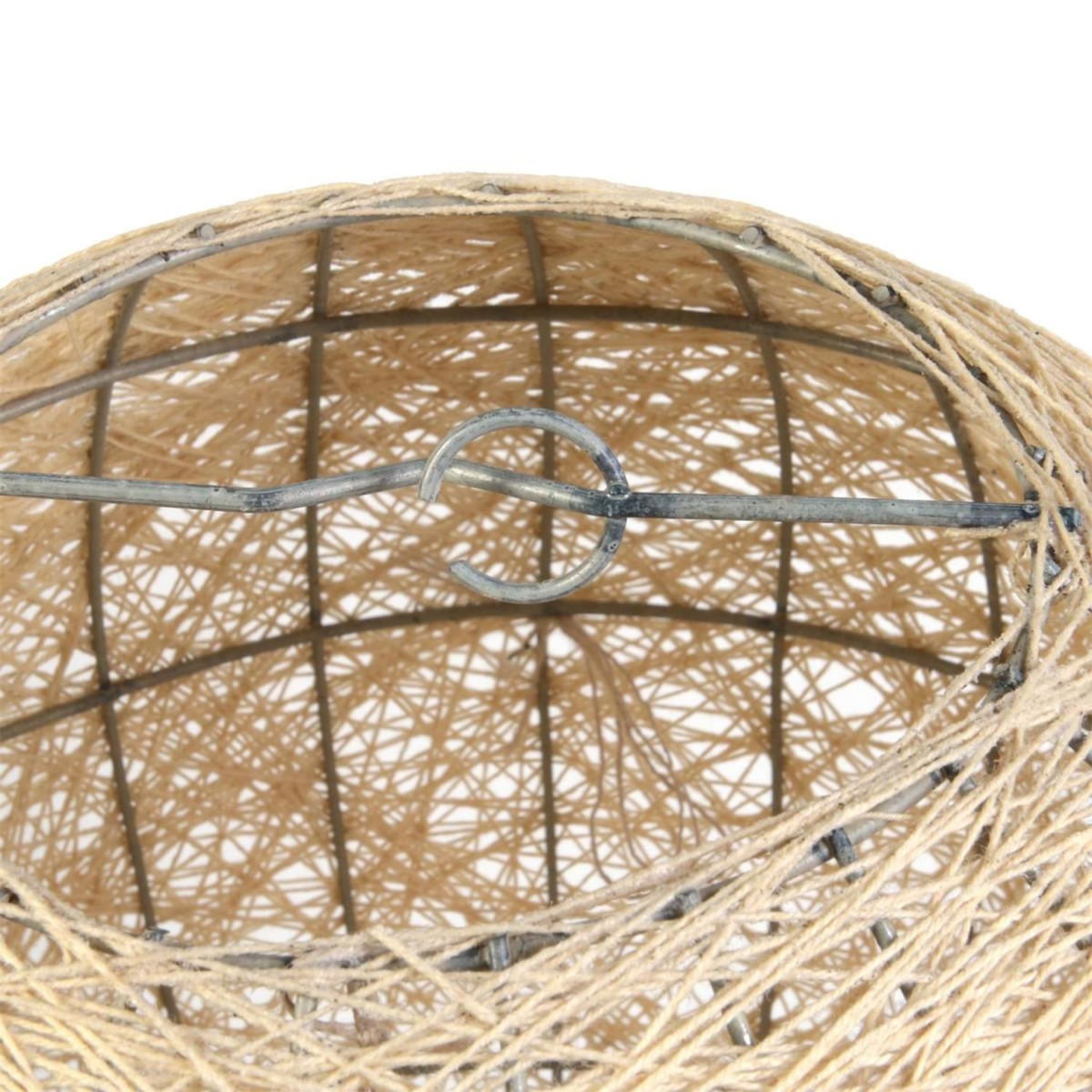 Paris Prix Lampe Suspension Ronde  Tissée  30cm Naturel