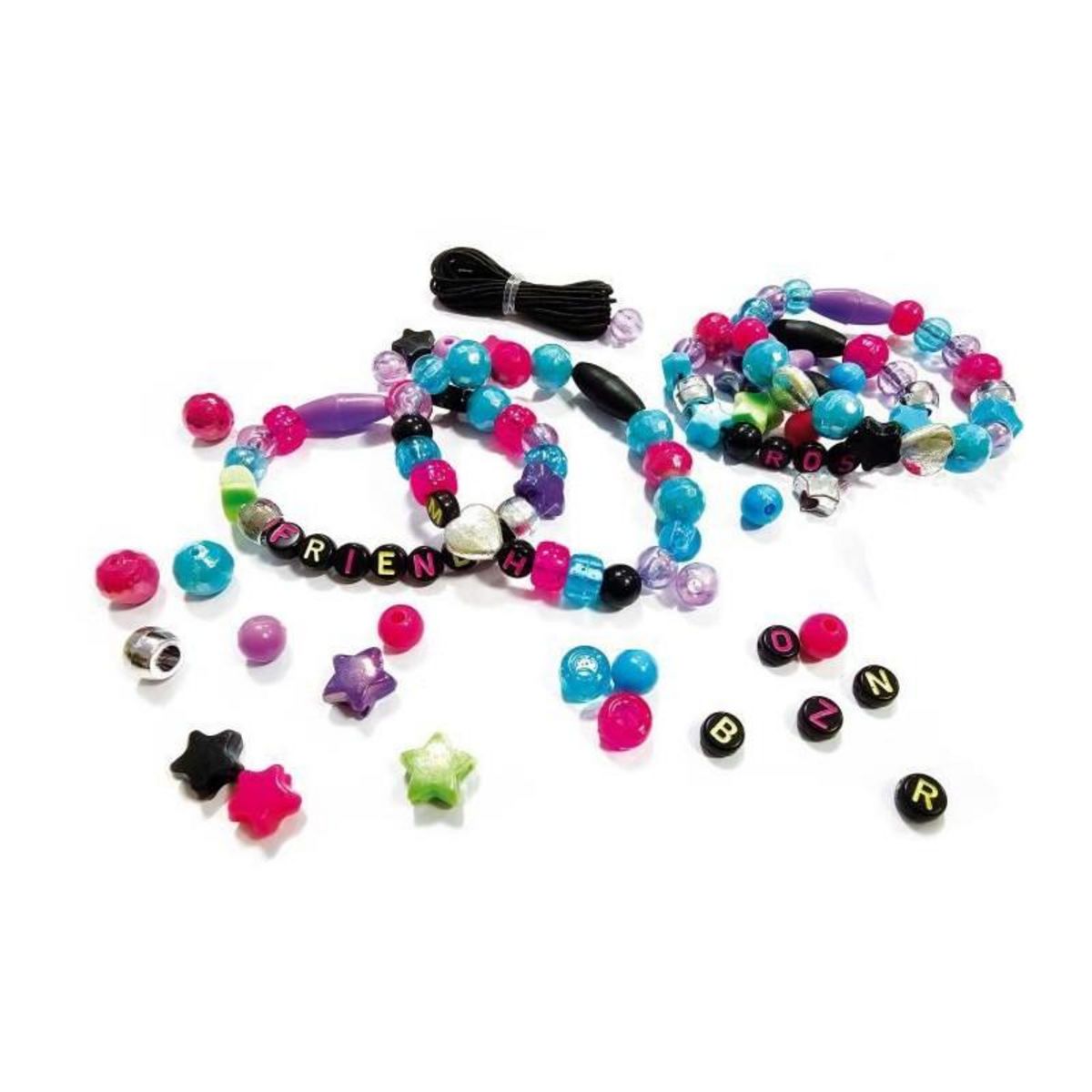 LISCIANI GIOCHI Pochette a bijoux scintillante Monster High - LISCIANI - Créez des bracelets et colliers fantastiques