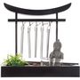 Voir la diapositive 2 : ATMOSPHERA Jardin Zen  Grelots  16cm Noir