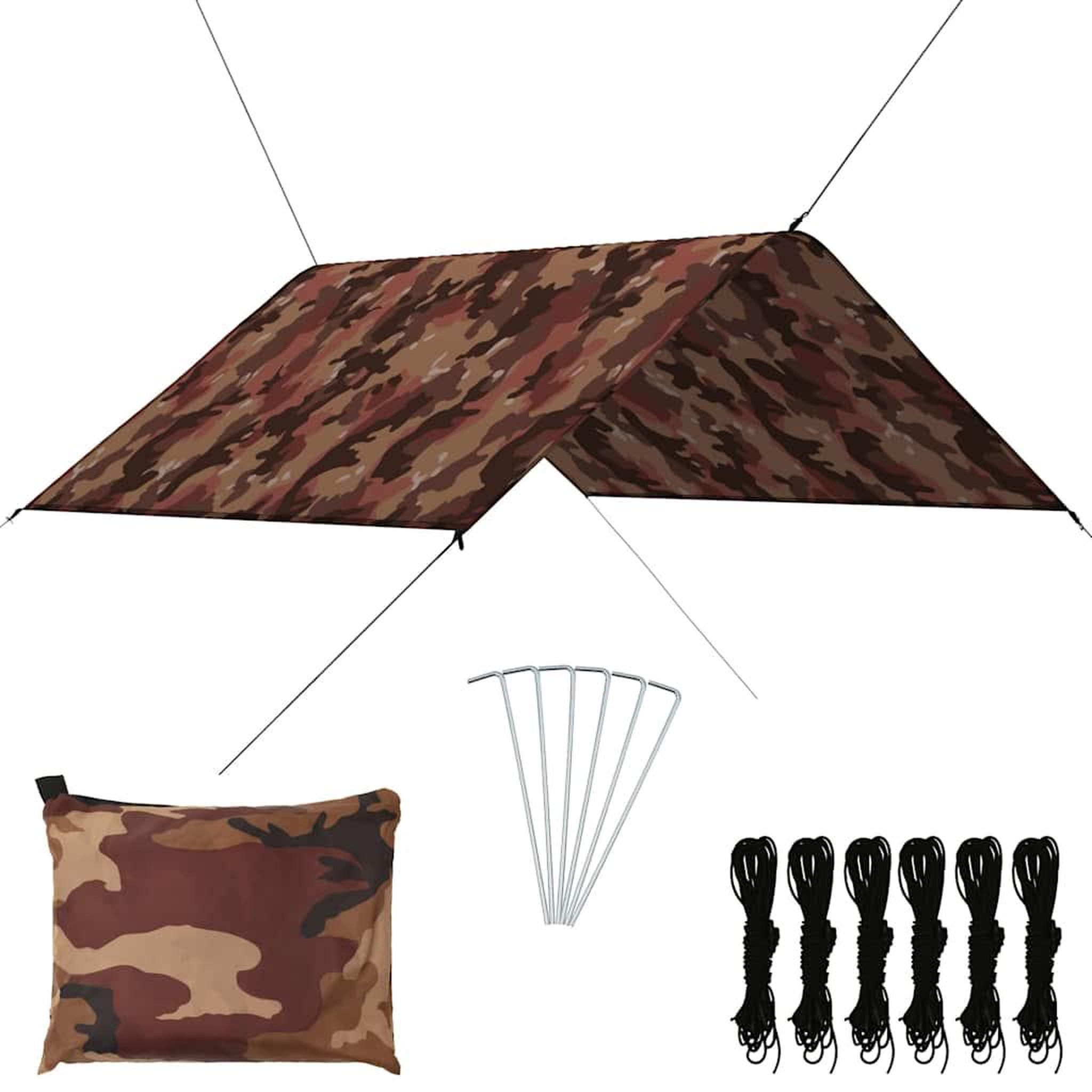 VIDAXL Bache d'exterieur 3x2,85 m camouflage