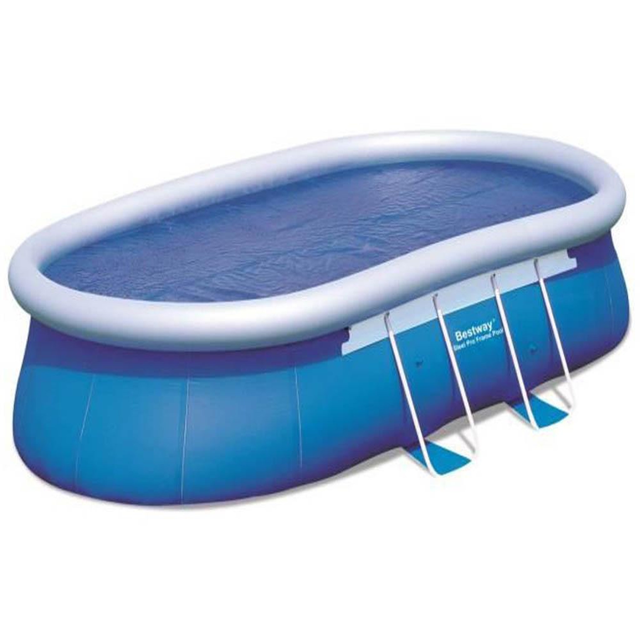 Habitat et Jardin Bâche solaire ovale   steel pro   -  4.75 x 3.20 m