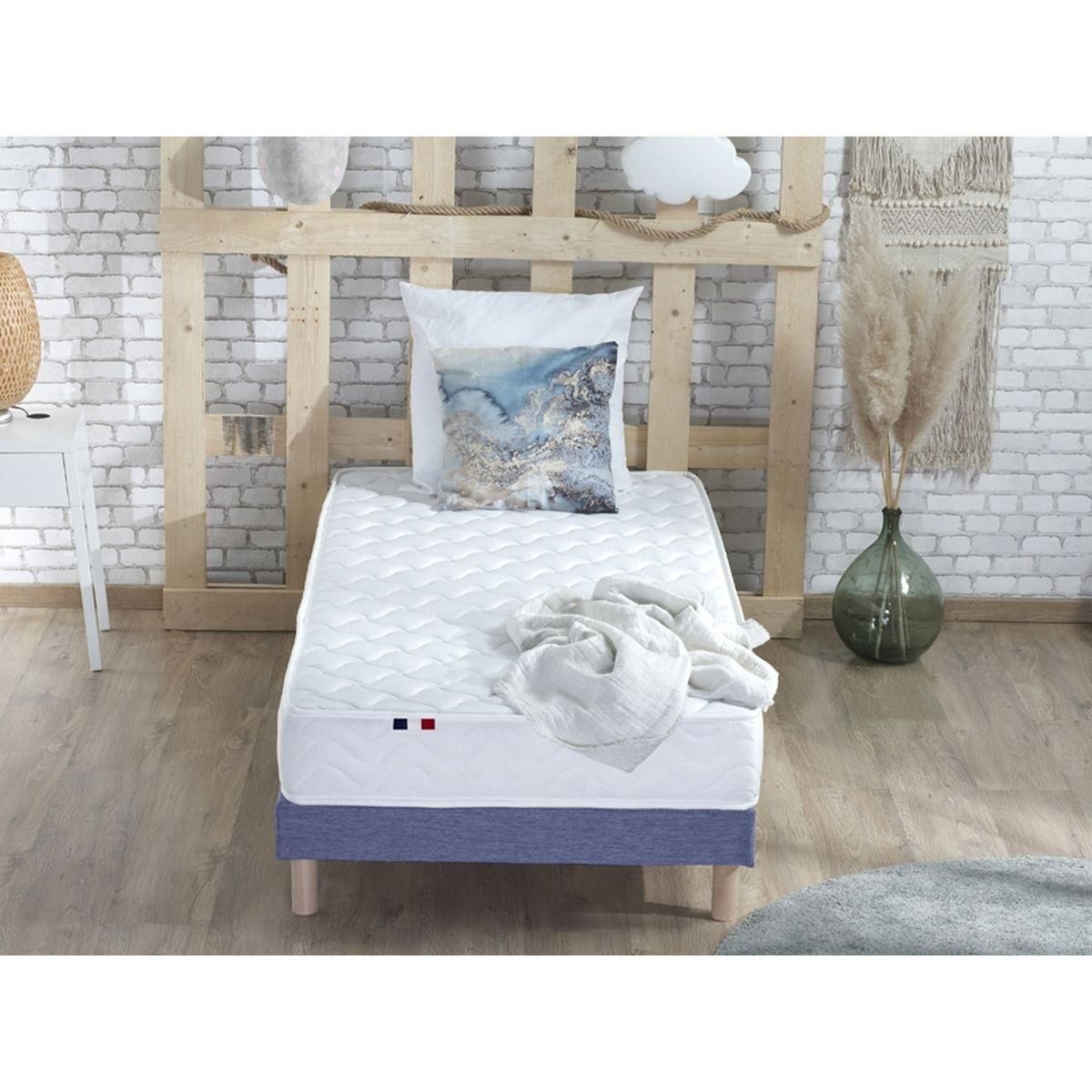 Matelas 100% Mousse ferme réversible  90 x 190 cm STRATUS