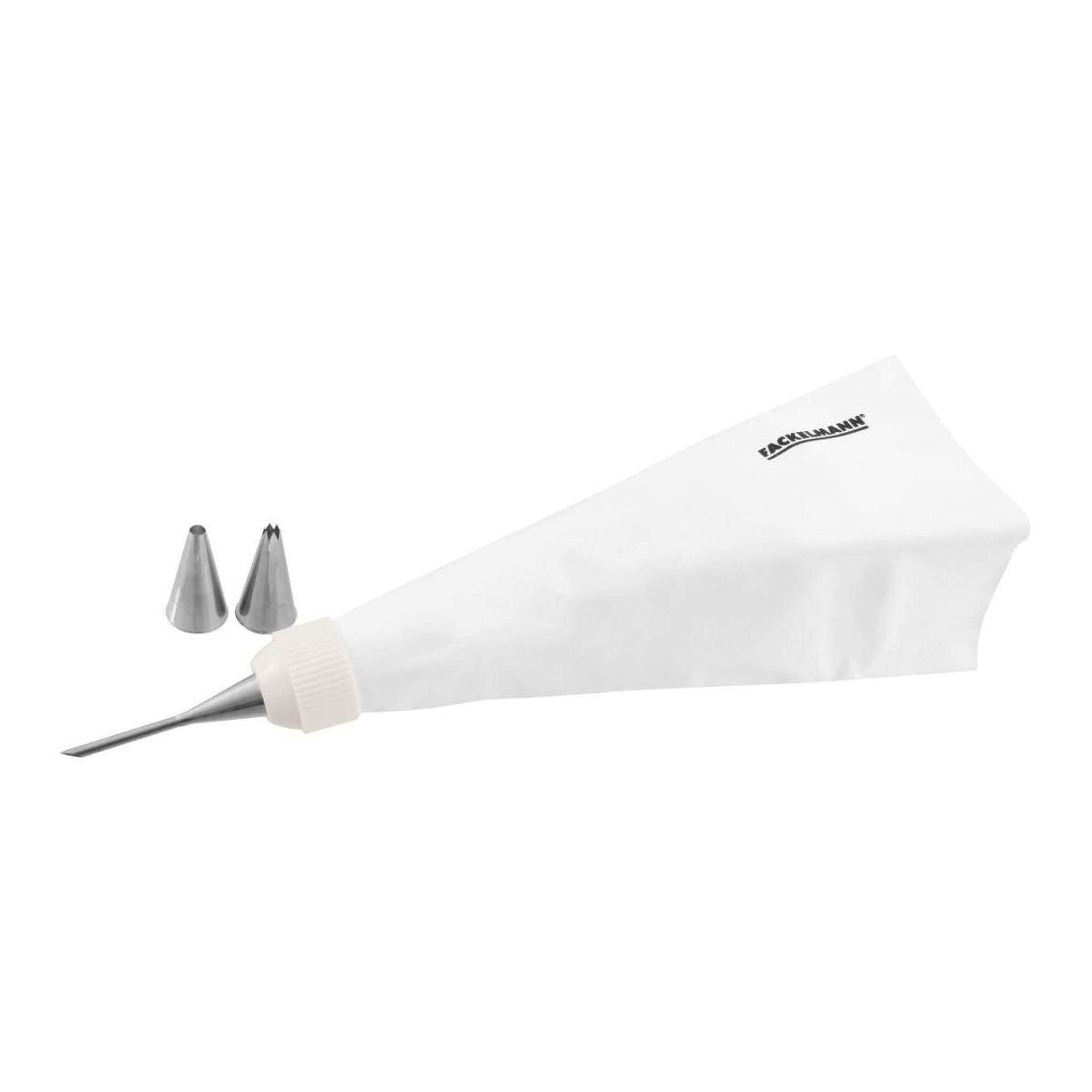 FM PROFESSIONAL Poche à douille professionnelle réemployable et 3 douilles inox 28 cm fm professional pâtisserie