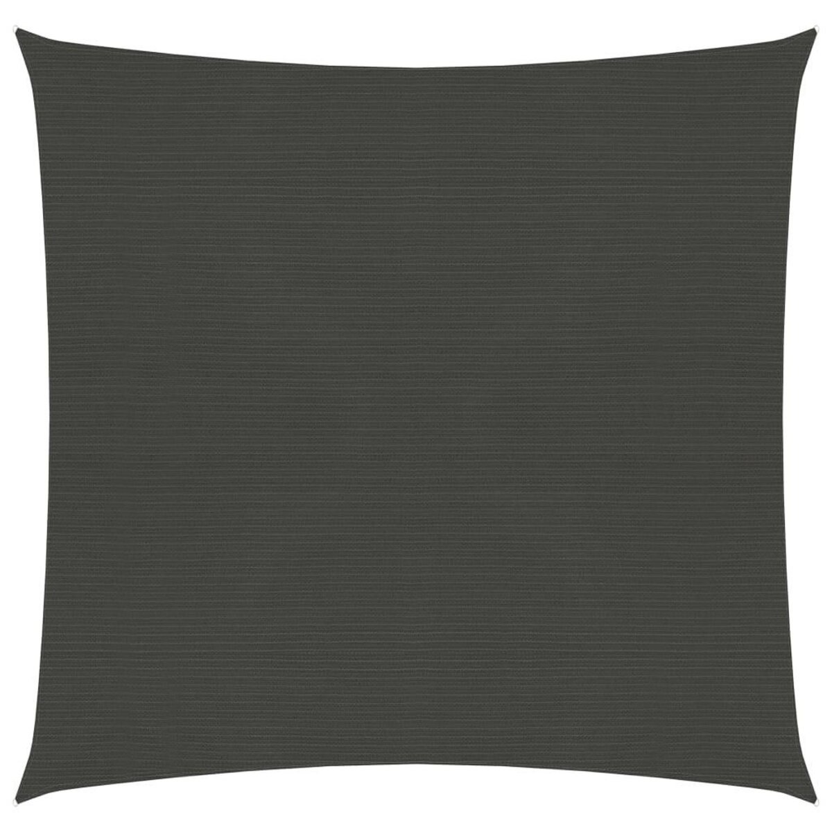 VIDAXL Voile d'ombrage 160 g/m^2 Anthracite 4,5x4,5 m PEHD