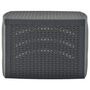 Voir la diapositive 2 : VIDAXL Table d'appoint Anthracite 54x54x36,5 cm Plastique