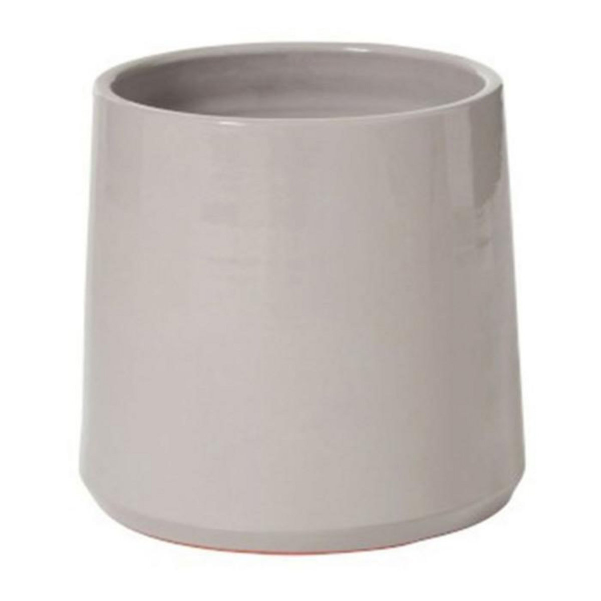 Paris Prix Cache Pot Rond en Céramique  Can  24cm Gris