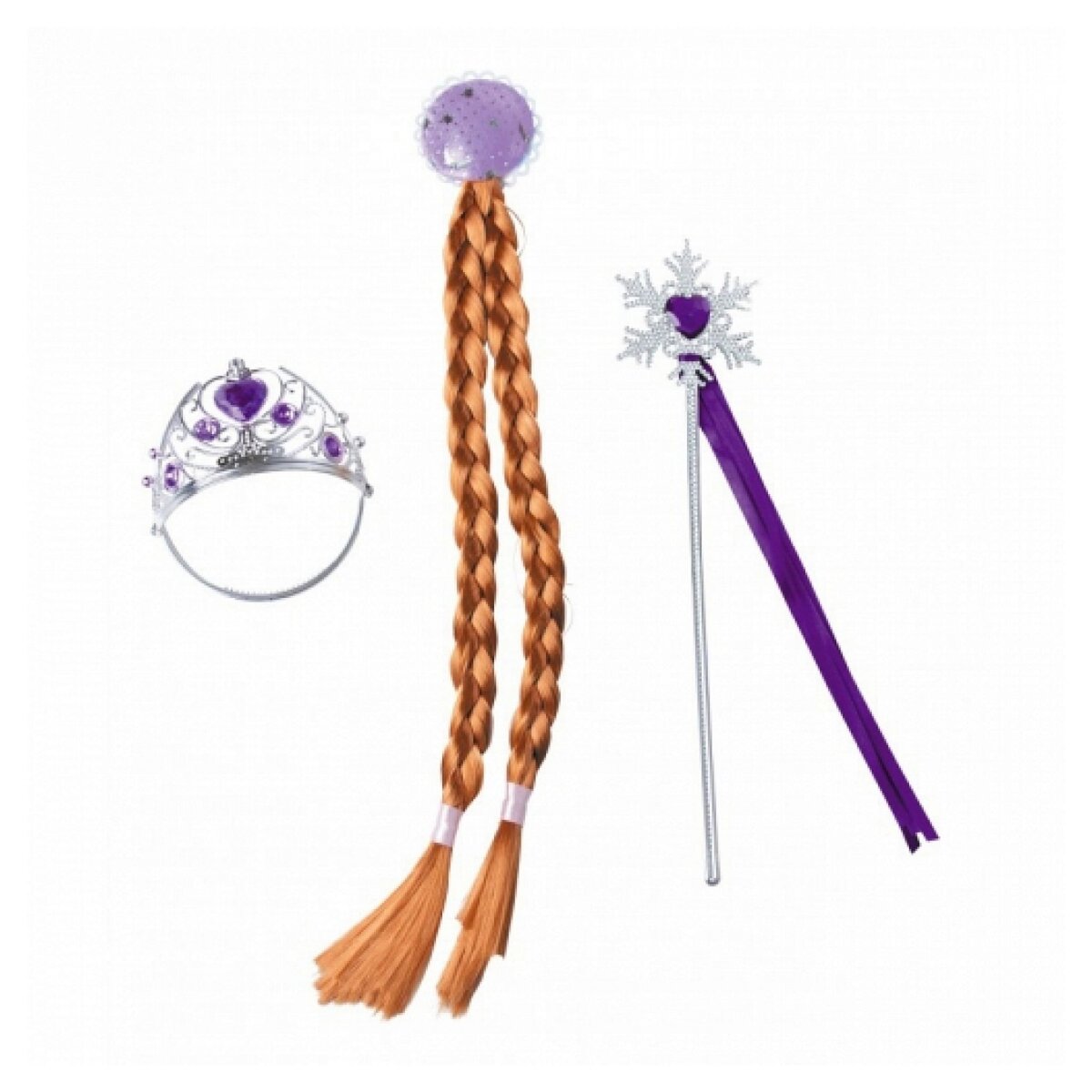 PartyPro Set accessoire princesse ana violet