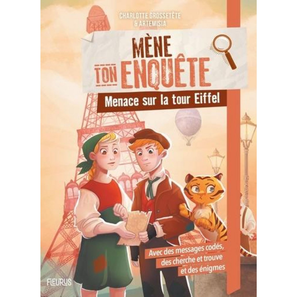 MENACE SUR LA TOUR EIFFEL, Grossetête Charlotte