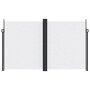 Voir la diapositive 3 : VIDAXL Auvent lateral retractable blanc 200x600 cm