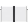 Voir la diapositive 3 : VIDAXL Auvent lateral retractable blanc 200x600 cm