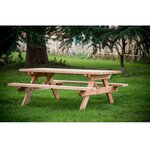 Hisense Table forestière en douglas 6 personnes - sj - tfd7