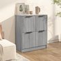 Voir la diapositive 3 : VIDAXL Buffet Sonoma gris 60x30x70 cm Bois d'ingenierie