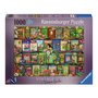 Voir la diapositive 1 : RAVENSBURGER Ravensburger - Jigsaw puzzle Vintage Garden Books, 1000 pcs. 120001836