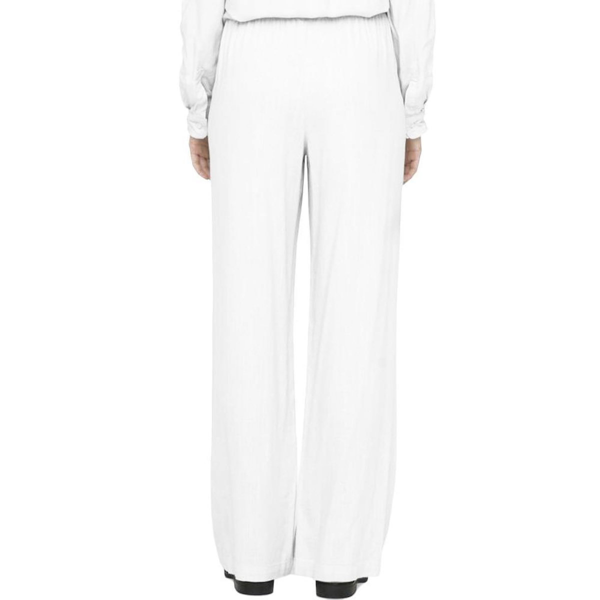 JACQUELINE DE YONG Pantalon fluide Blanc Femme JDY Caya