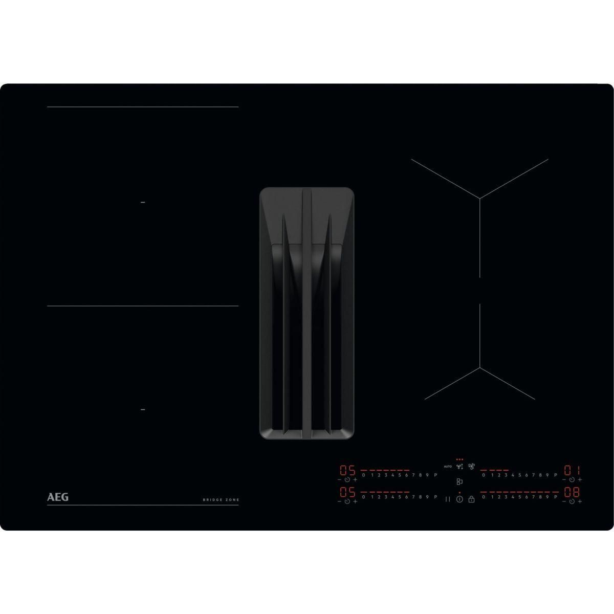 AEG Plaque induction aspirante TCH74B01CB
