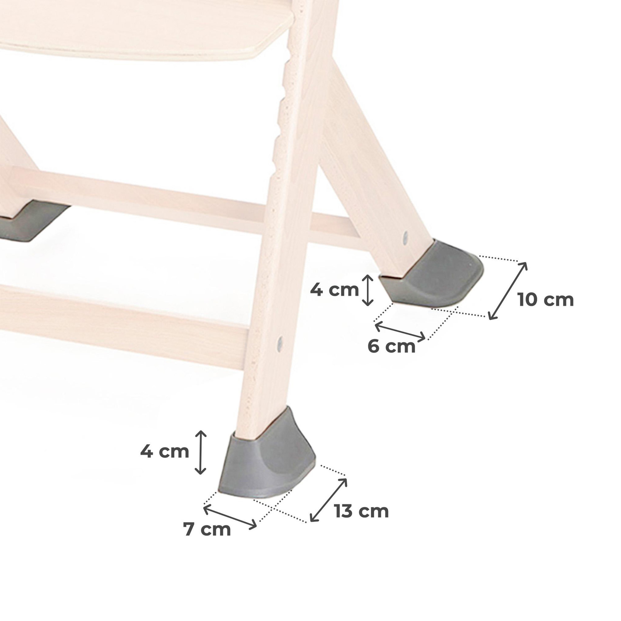 Voir la diapositive 6 : KINDERKRAFT Kit d'adaptateurs Kinderkraft ENOCK pour transat CALMEE avec repose-pieds inclus