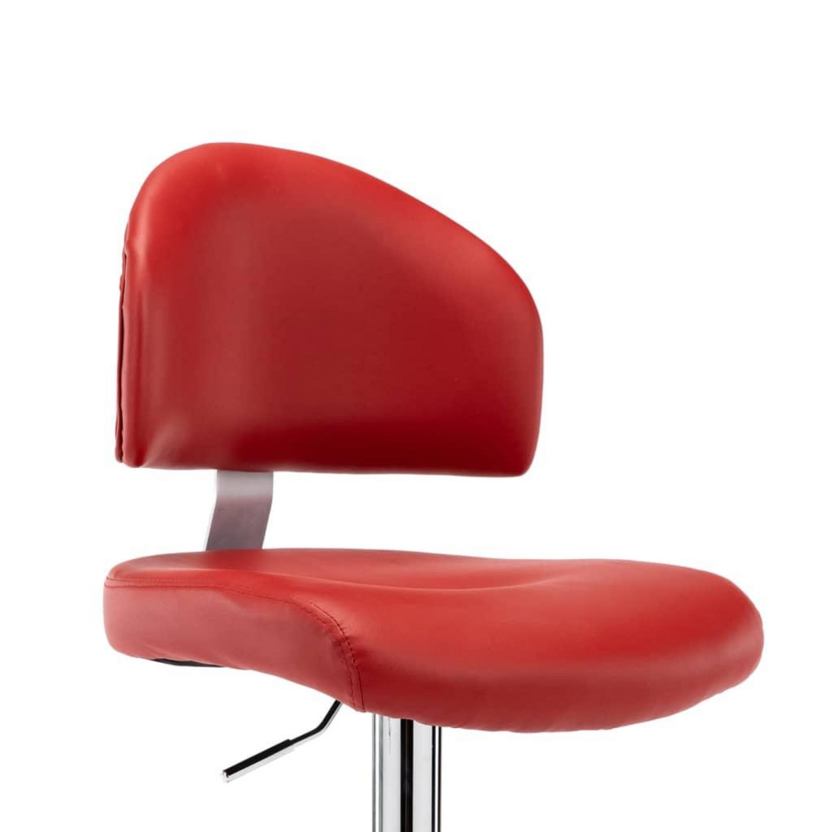 VIDAXL Tabouret de bar Rouge bordeaux Similicuir