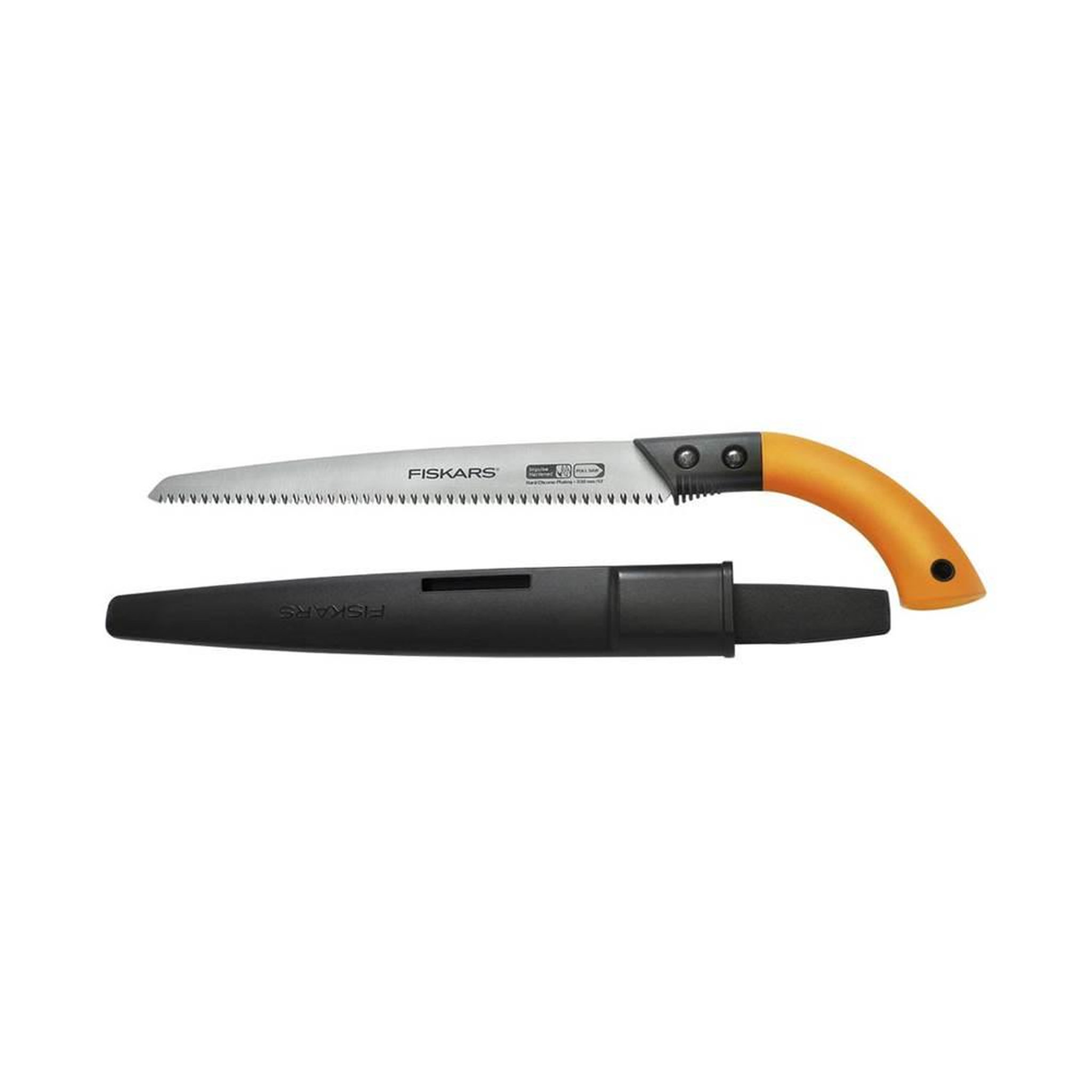 Fiskars Grande scie de jardin à lame fixe avec étui