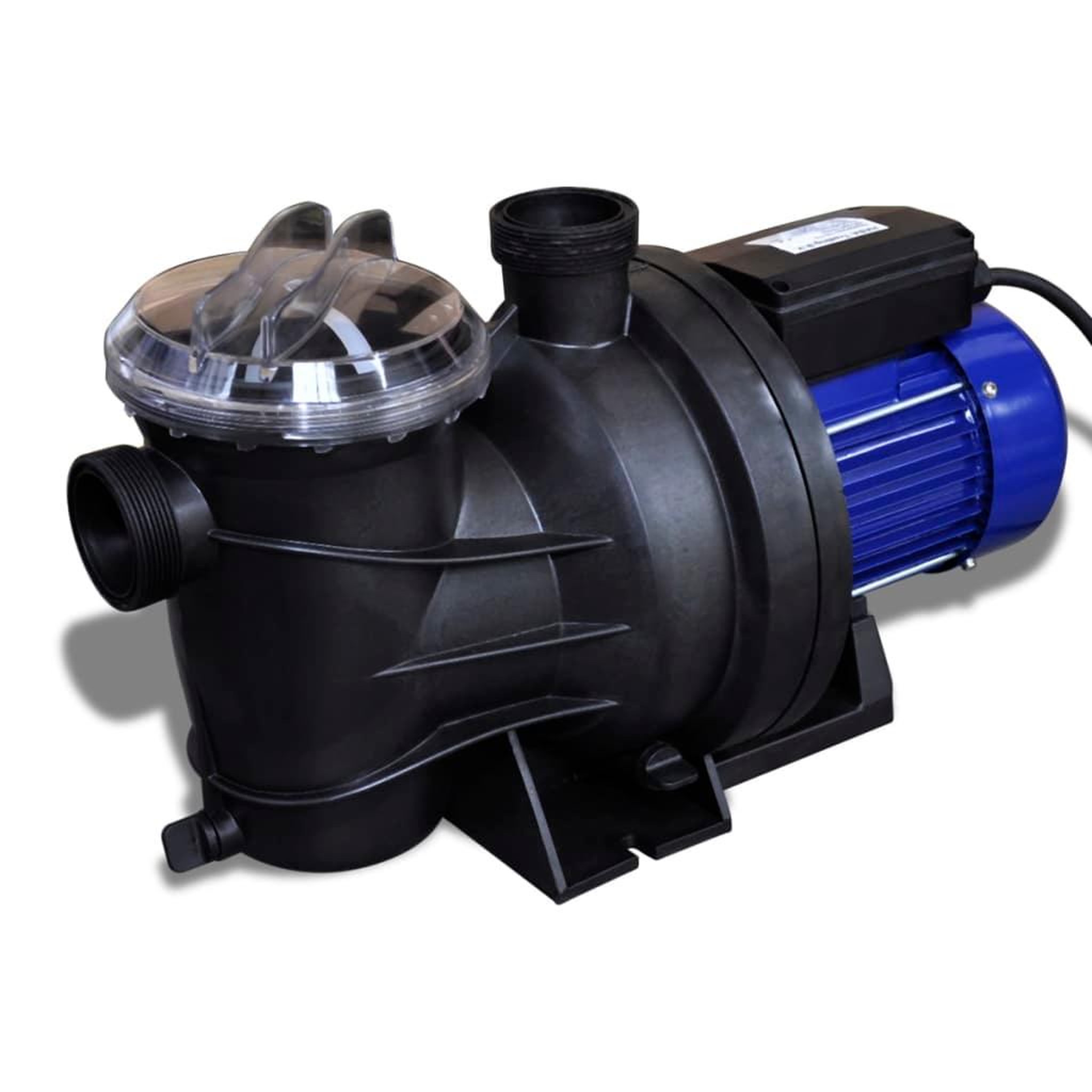 Voir la diapositive 1 : VIDAXL Pompe electrique de piscine 1200 W Bleu