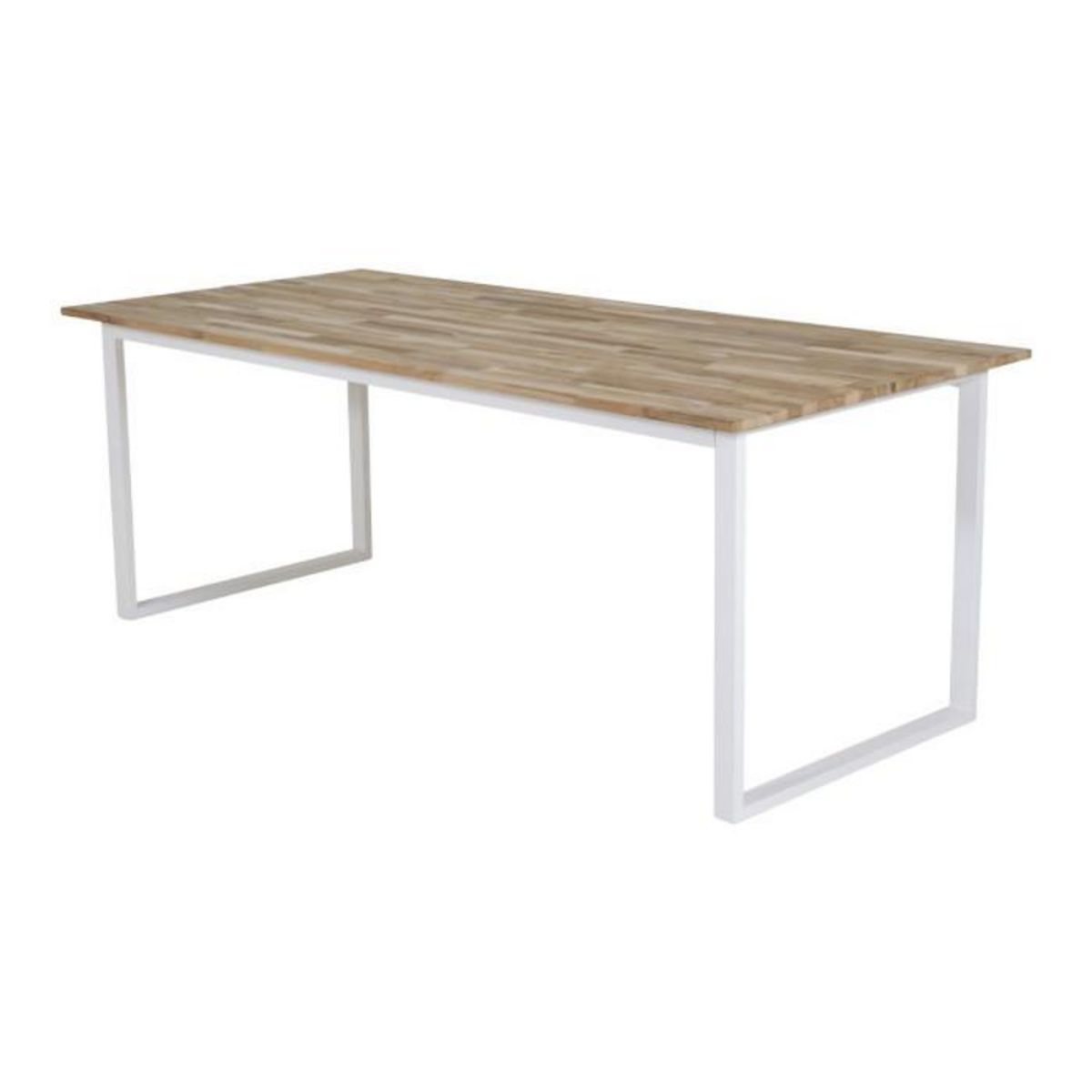 Paris Prix Table à Manger Design  Cirebon  200cm Naturel & Blanc