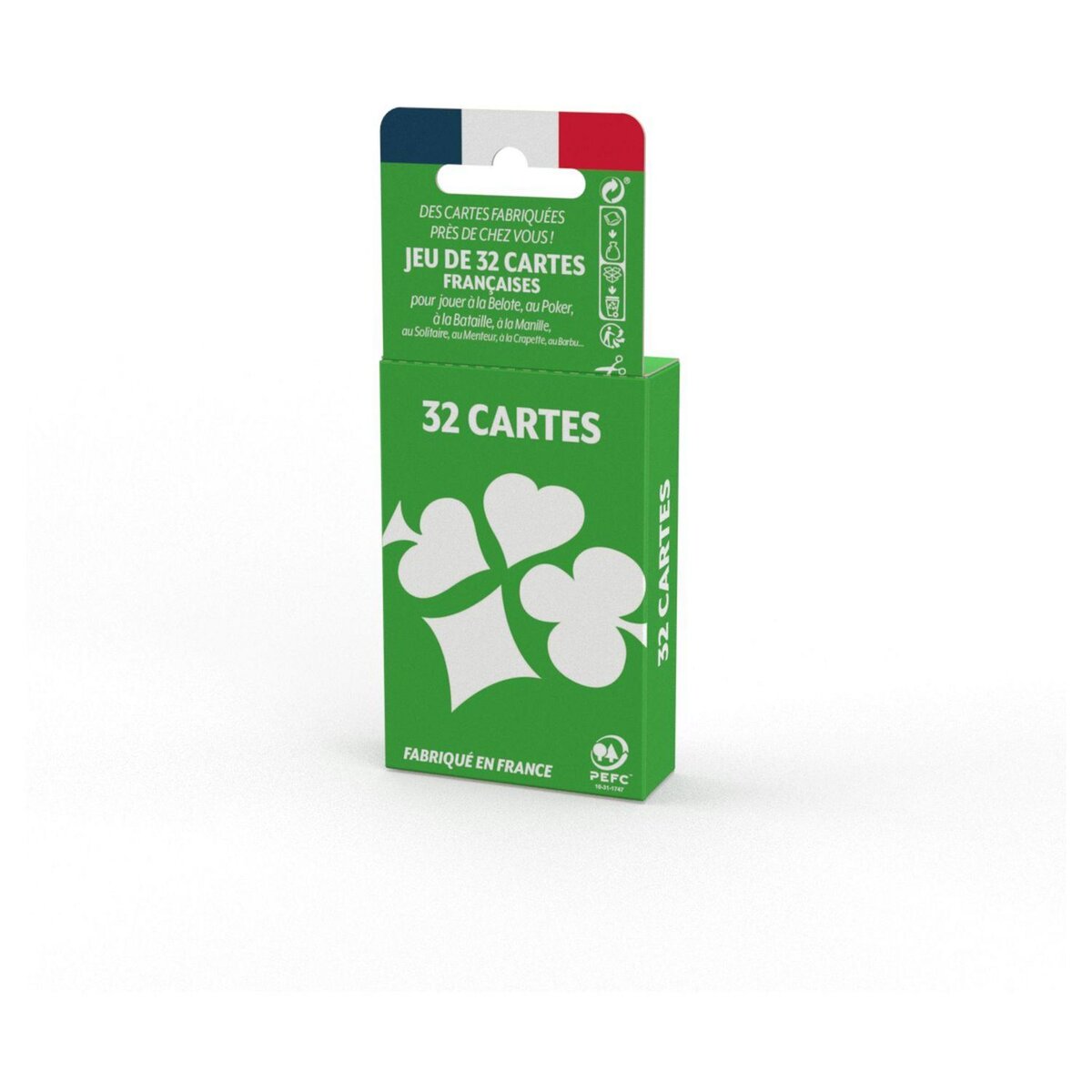 CARTAMUNDI Basic jeu de 32 cartes 