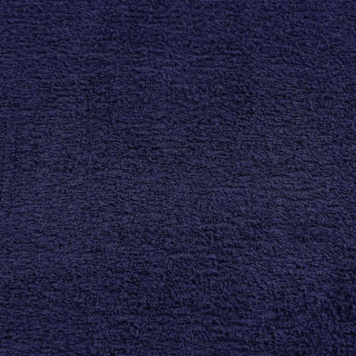 VIDAXL Serviettes 4 pcs bleu marine 100x200 cm 360 g m² 100% coton