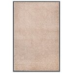 VIDAXL Paillasson Beige 80x120 cm