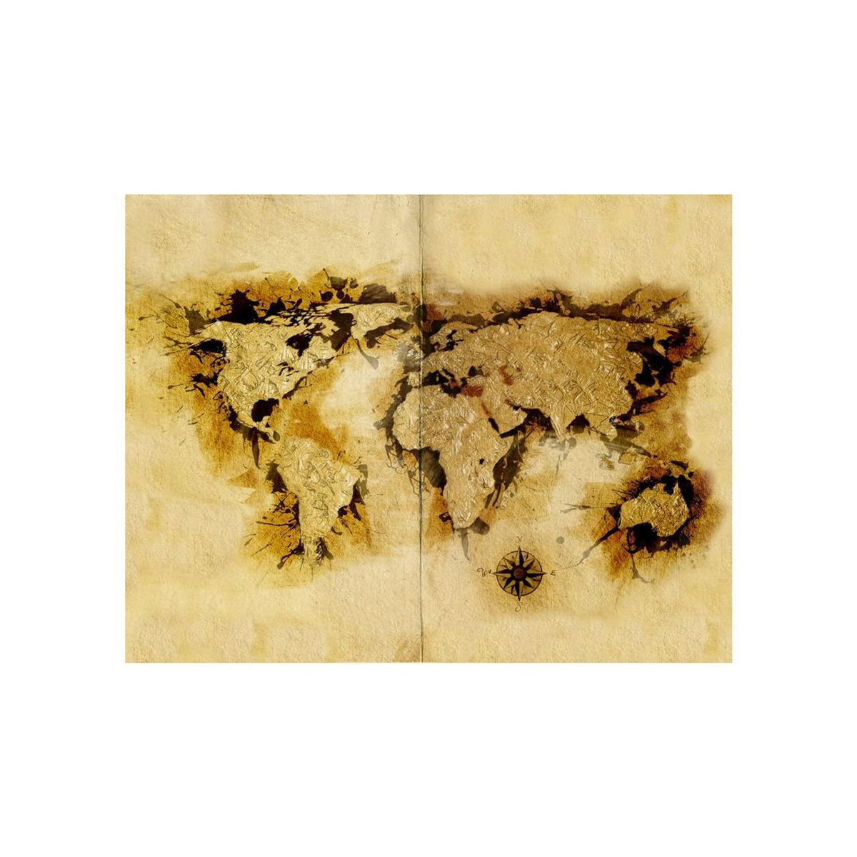 Paris Prix Papier Peint  Gold Diggers' Map of the World