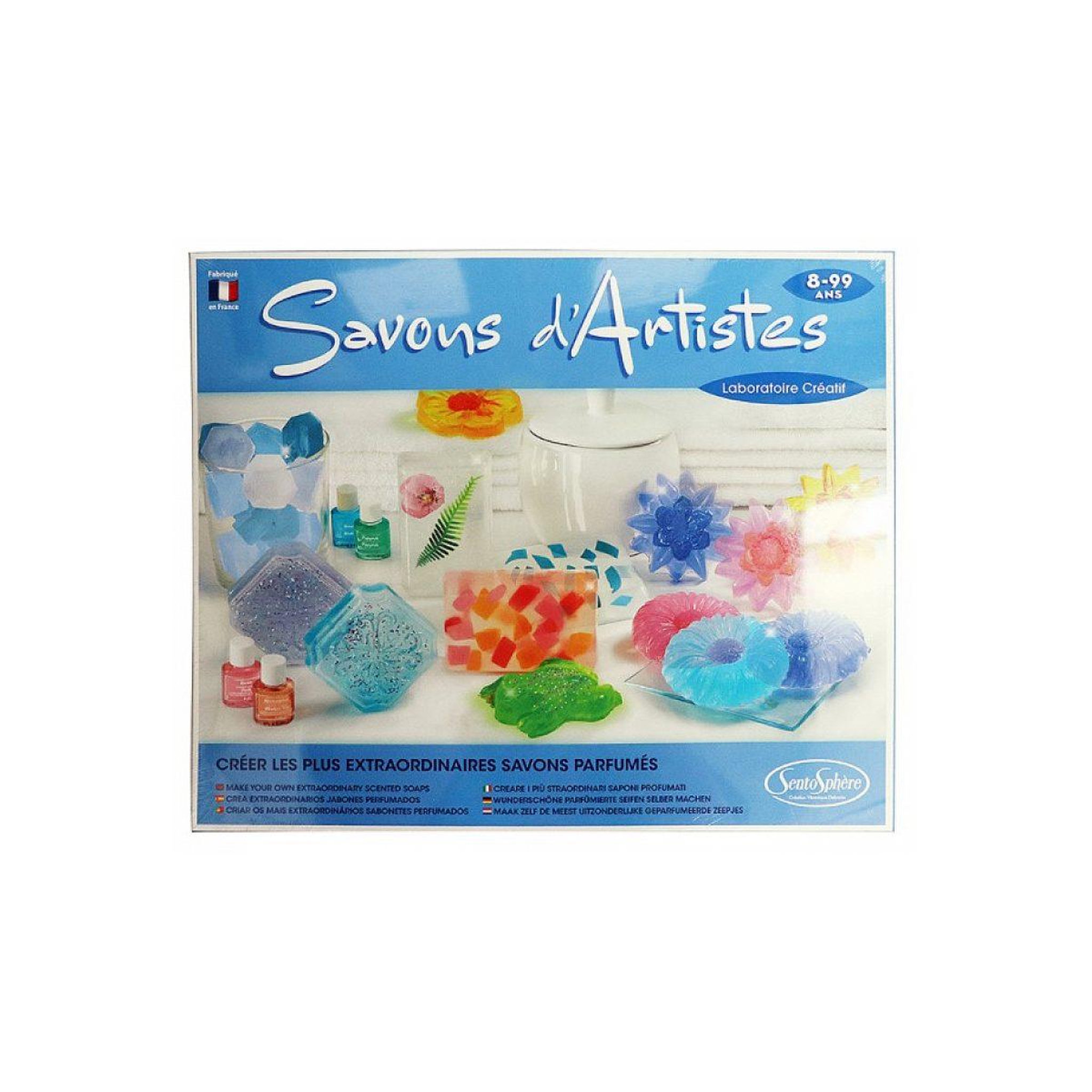 Voir la diapositive 2 : Sentosphere Kit creatif savons d'artistes