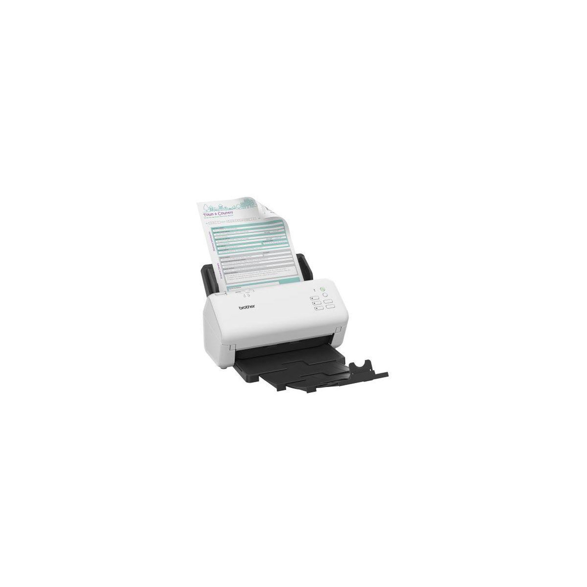 Voir la diapositive 2 : Brother Scanner à défilement ADS4300N