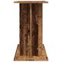 Voir la diapositive 5 : VIDAXL Support d aquarium vieux bois 80x35x60 cm bois d ingénierie