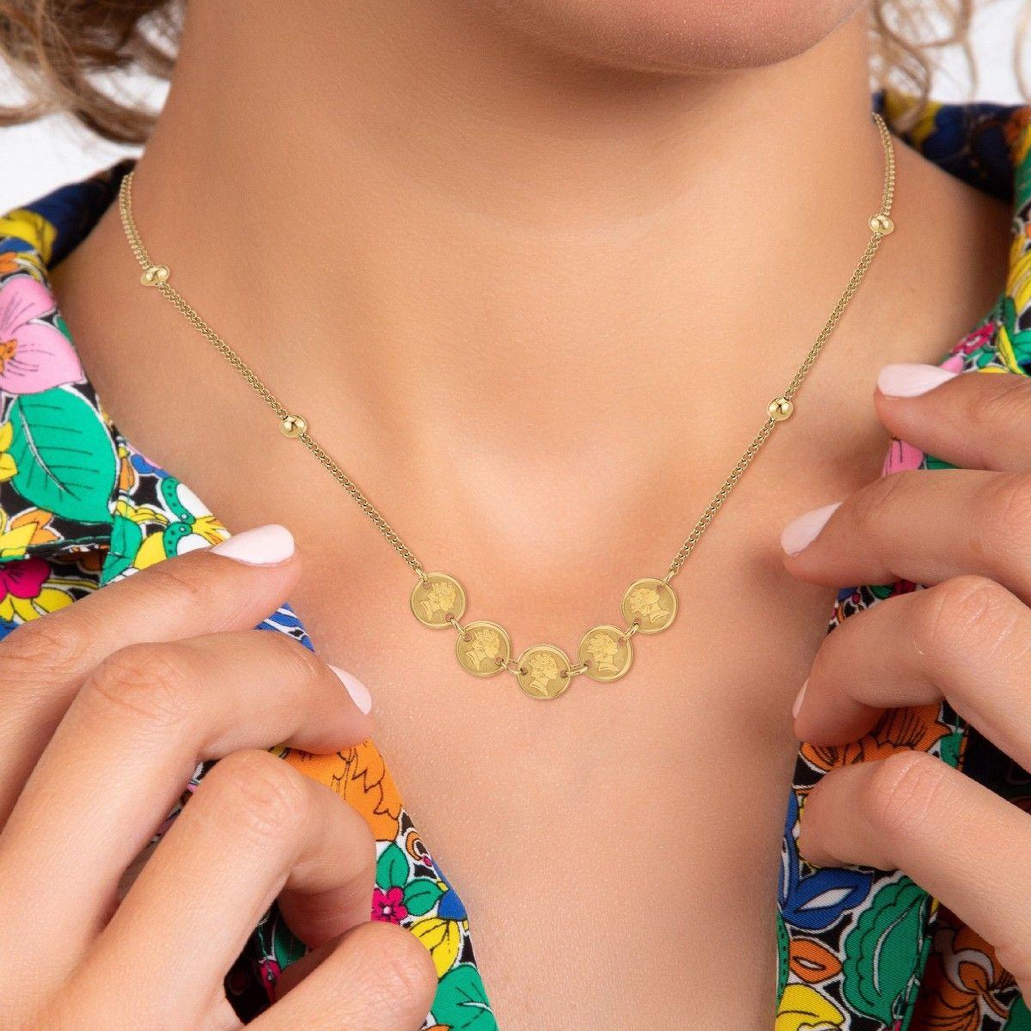 Voir la diapositive 2 : SC BOHEME Collier par SC Bohème en acier inoxydable