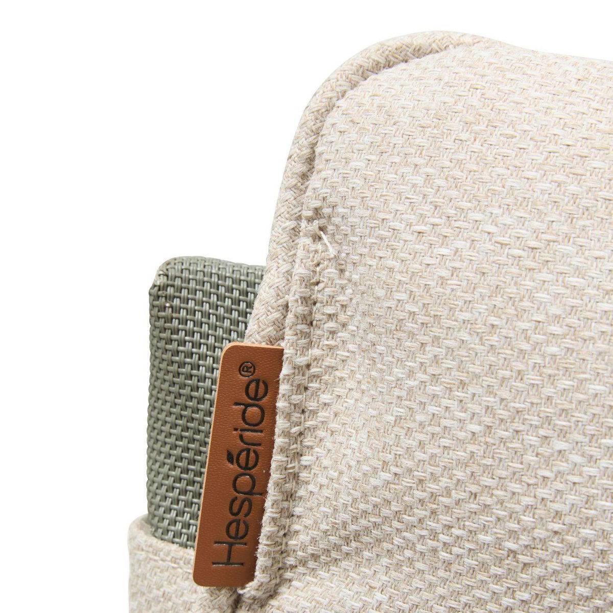 HESPERIDE Fauteuil de jardin en aluminium avec repose-pieds LAMBINIO