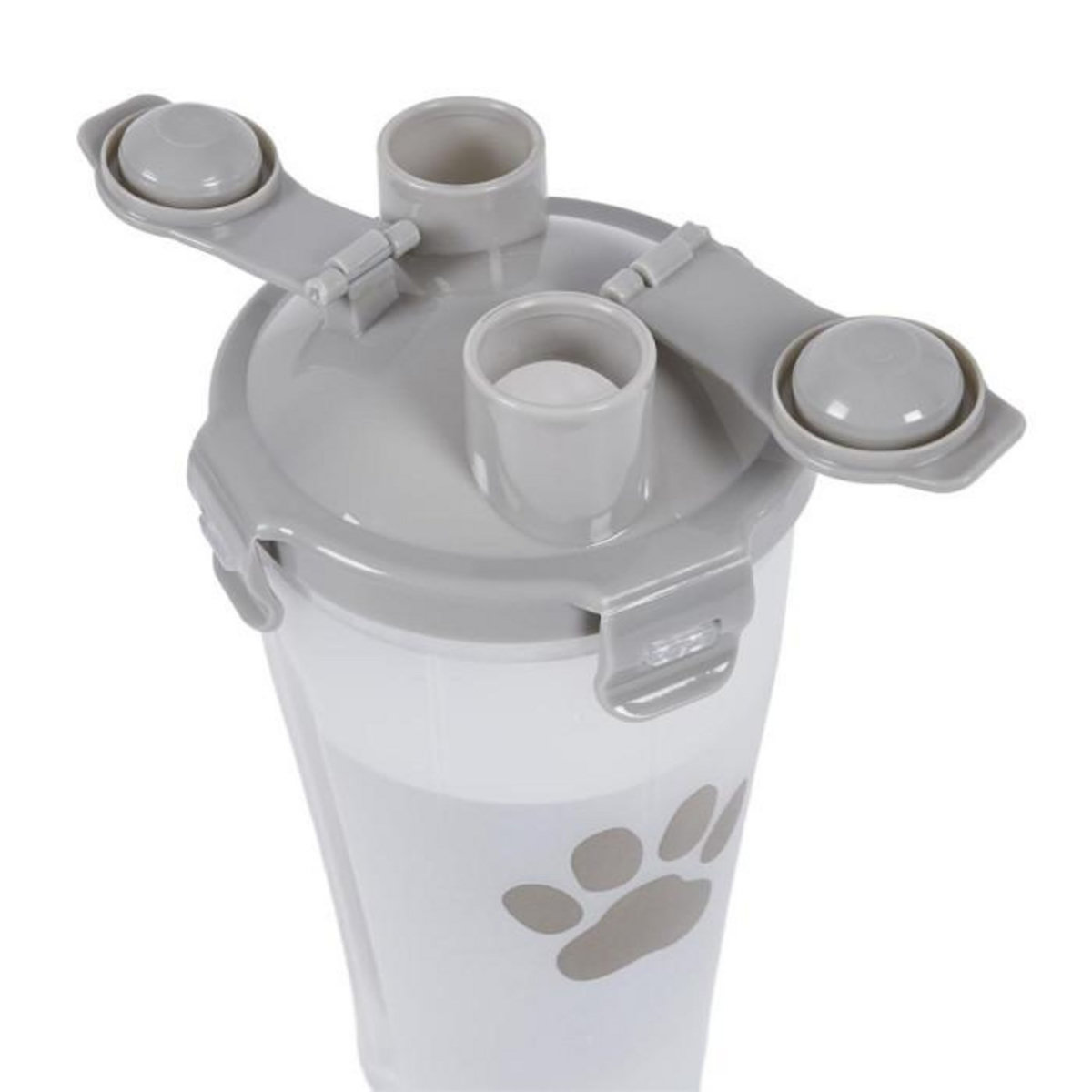 Paris Prix Gourde pour Chien  2 en 1  22cm Gris