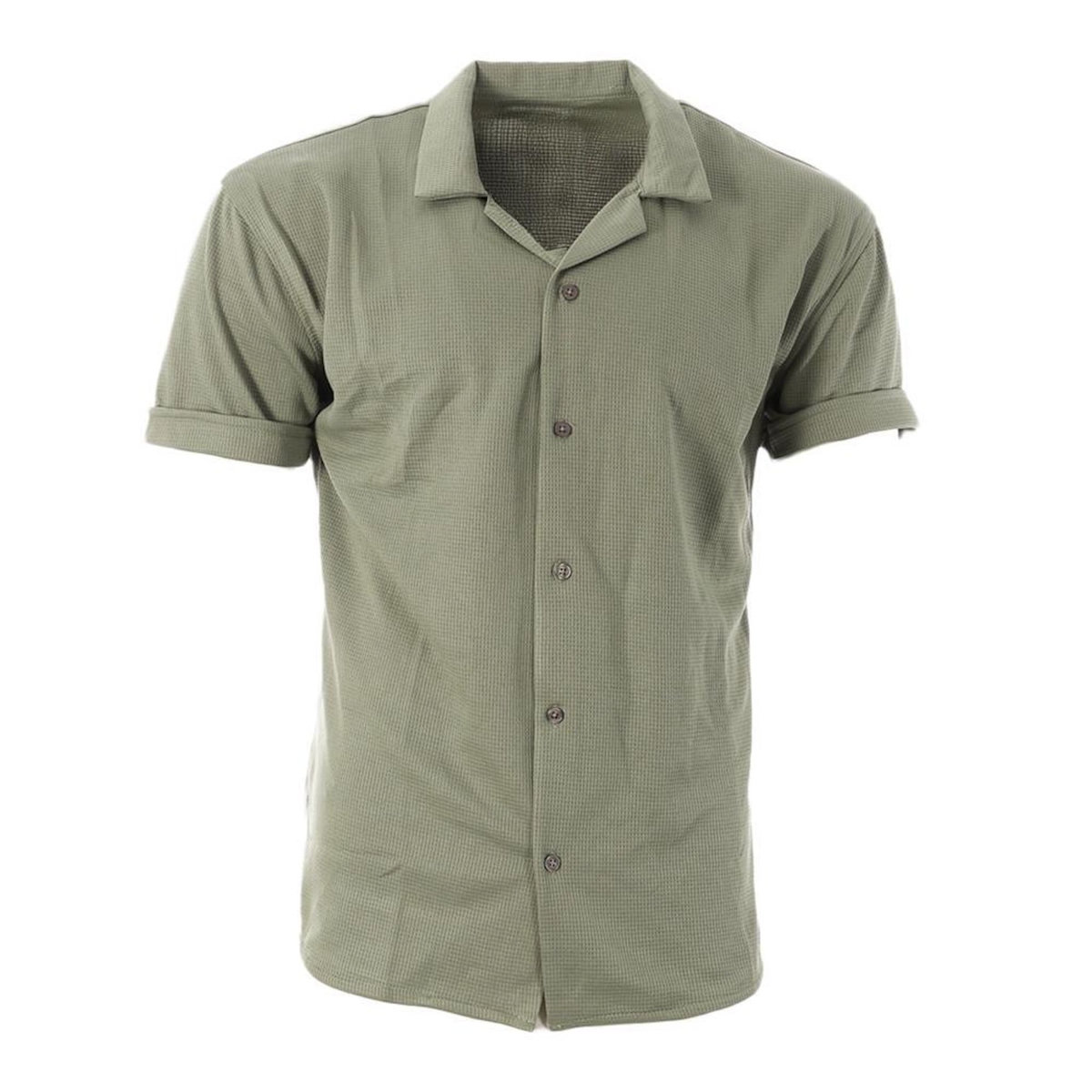 PANAME BROTHERS Chemise Manches Courtes Kaki Homme Paname Brothers DOV