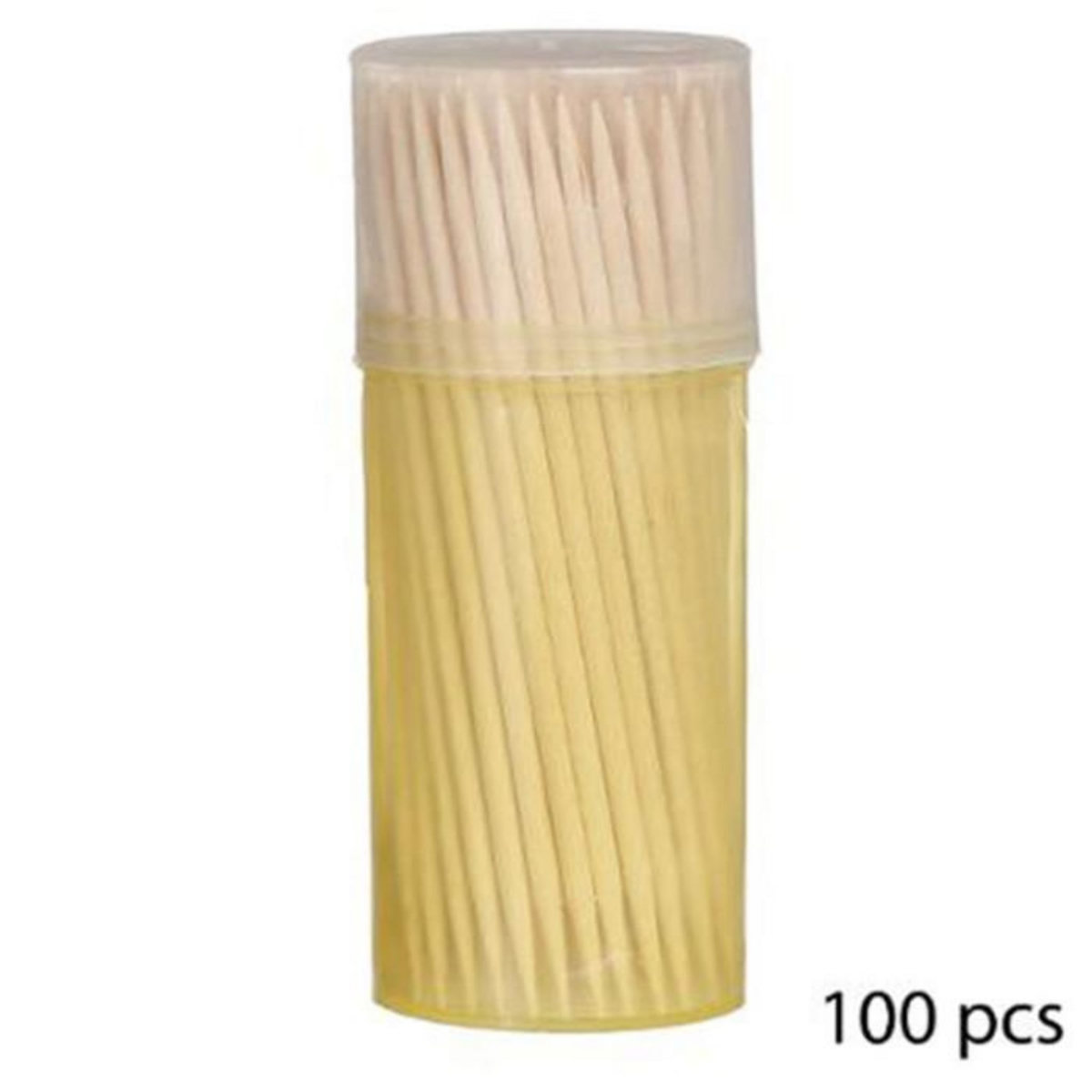 FIVE Lot de 4 Pots à Cure-Dents  Teath  6cm Multicolore