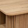 Voir la diapositive 4 : ATMOSPHERA Table à manger bar en bois COLVA - Marron