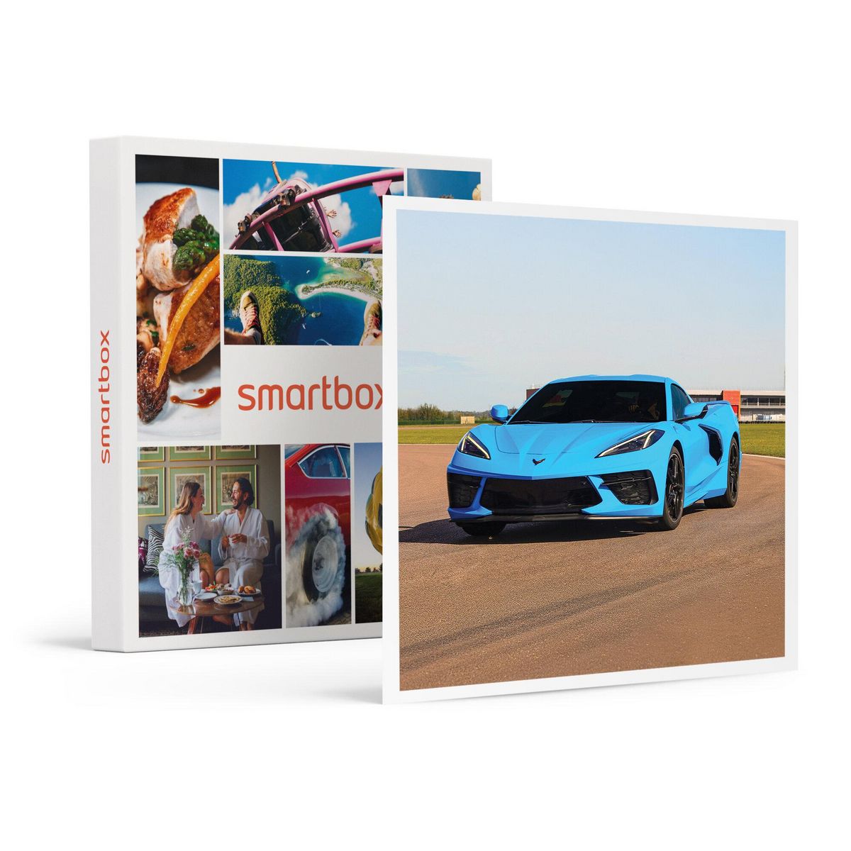 Smartbox Stage de pilotage : 5 à 6 tours de circuit au volant d'une Corvette C8 - Coffret Cadeau Sport & Aventure