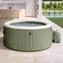 Voir la diapositive 5 : INTEX Spa gonflable PureSpa Olive rond Bulles 6 places - Intex