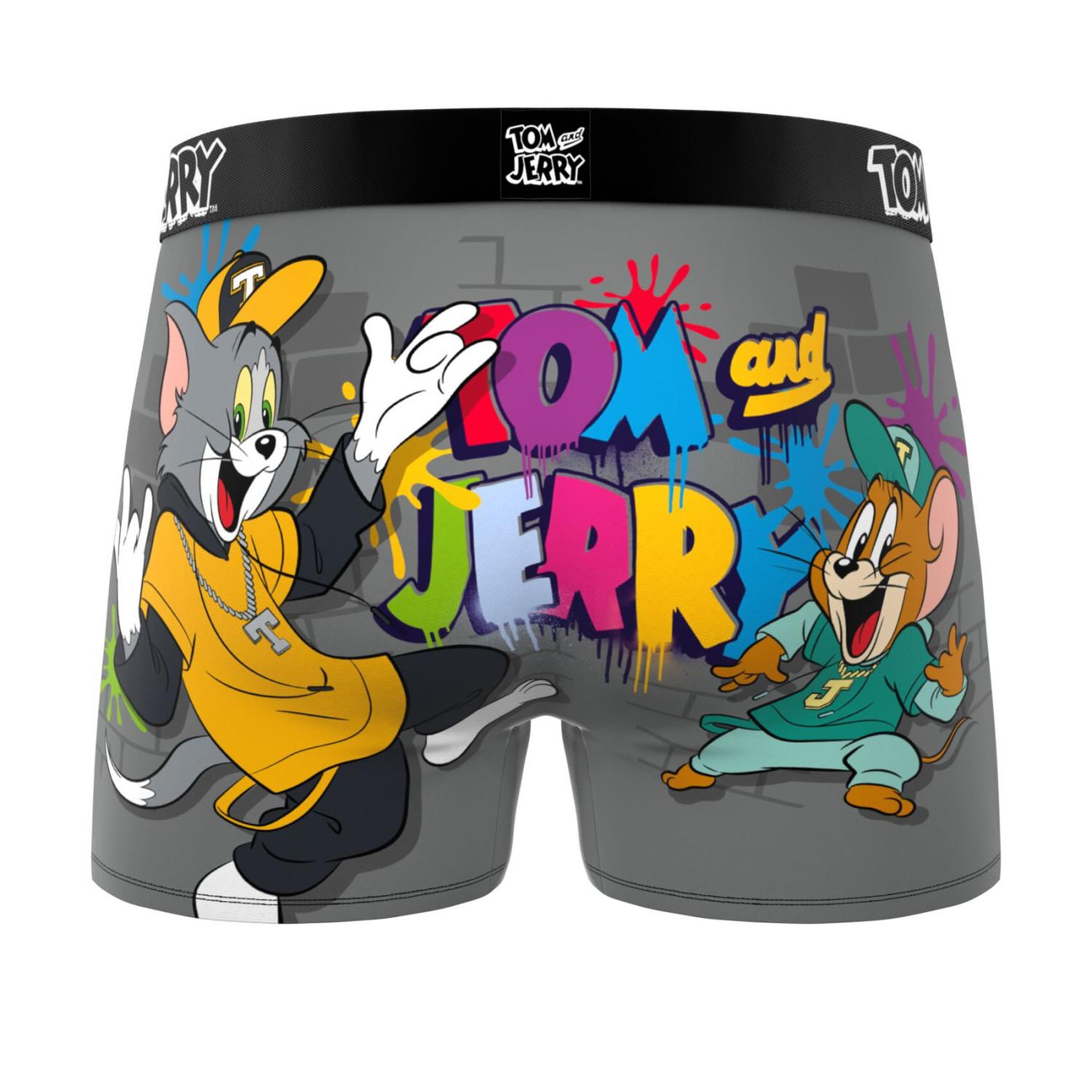 Voir la diapositive 6 : FREEGUN Lot de 3 boxers homme tom and jerry