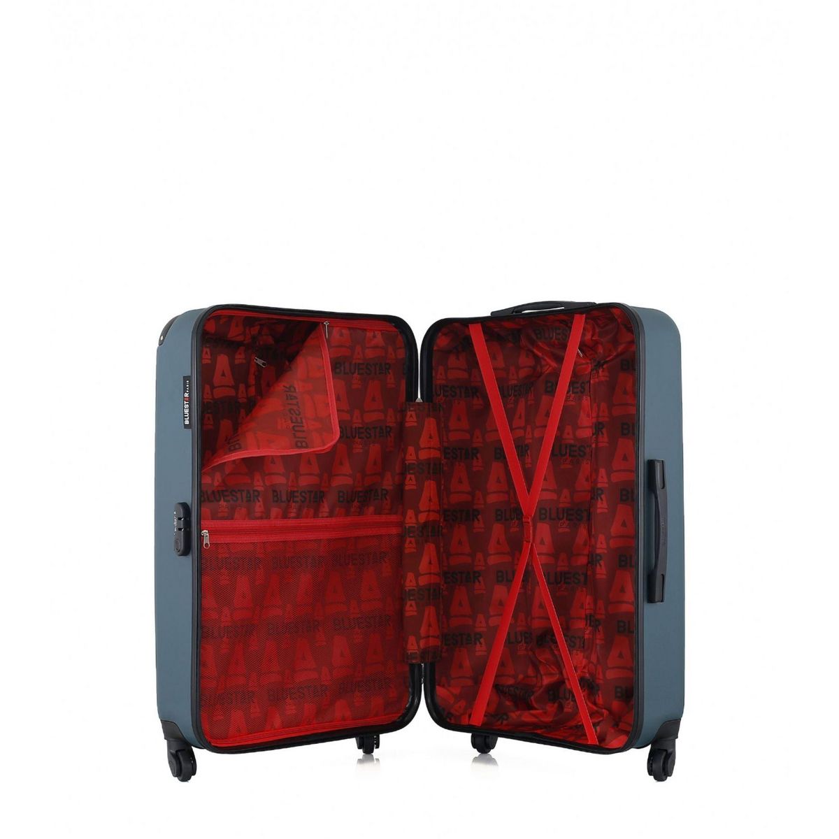 BLUESTAR BLUESTAR - LOT DE 3 - Valises grand format, cabine et cabine XXS BUCAREST