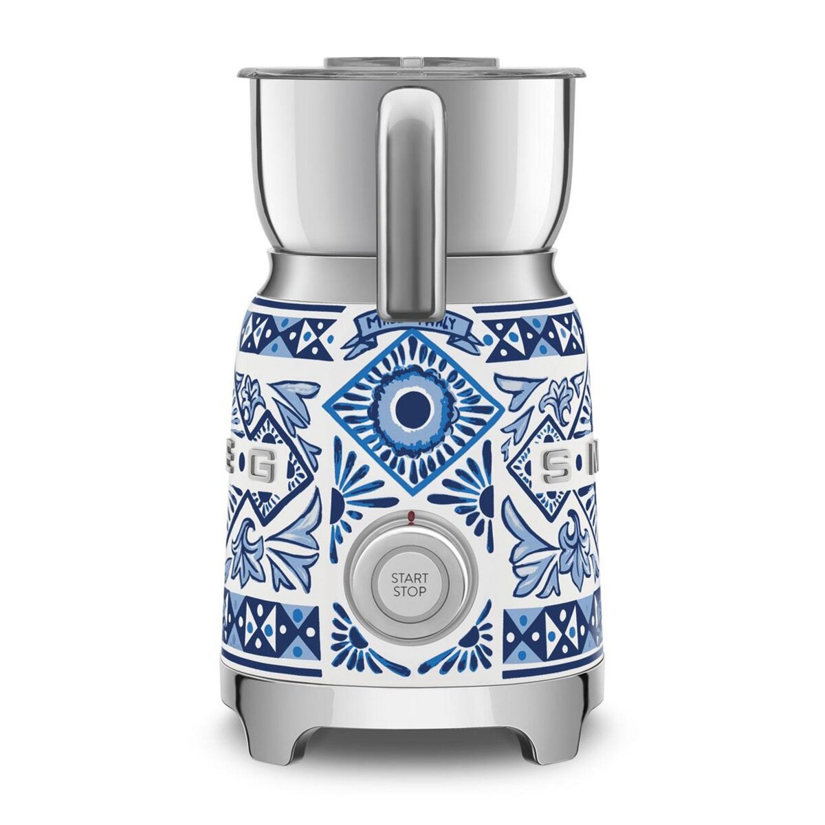 SMEG Mousseur à lait 500w 0.6l blu mediterraneo - MFF01DGBEU