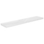 Voir la diapositive 4 : VIDAXL Etagere murale flottante 4pcs Blanc brillant 120x23,5x3,8cm MDF