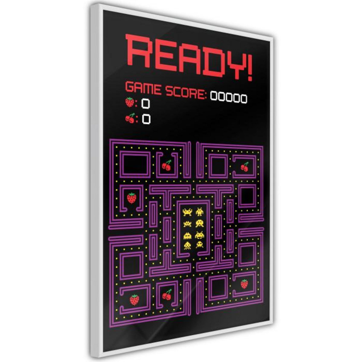 Paris Prix Affiche Murale Encadrée  Maze