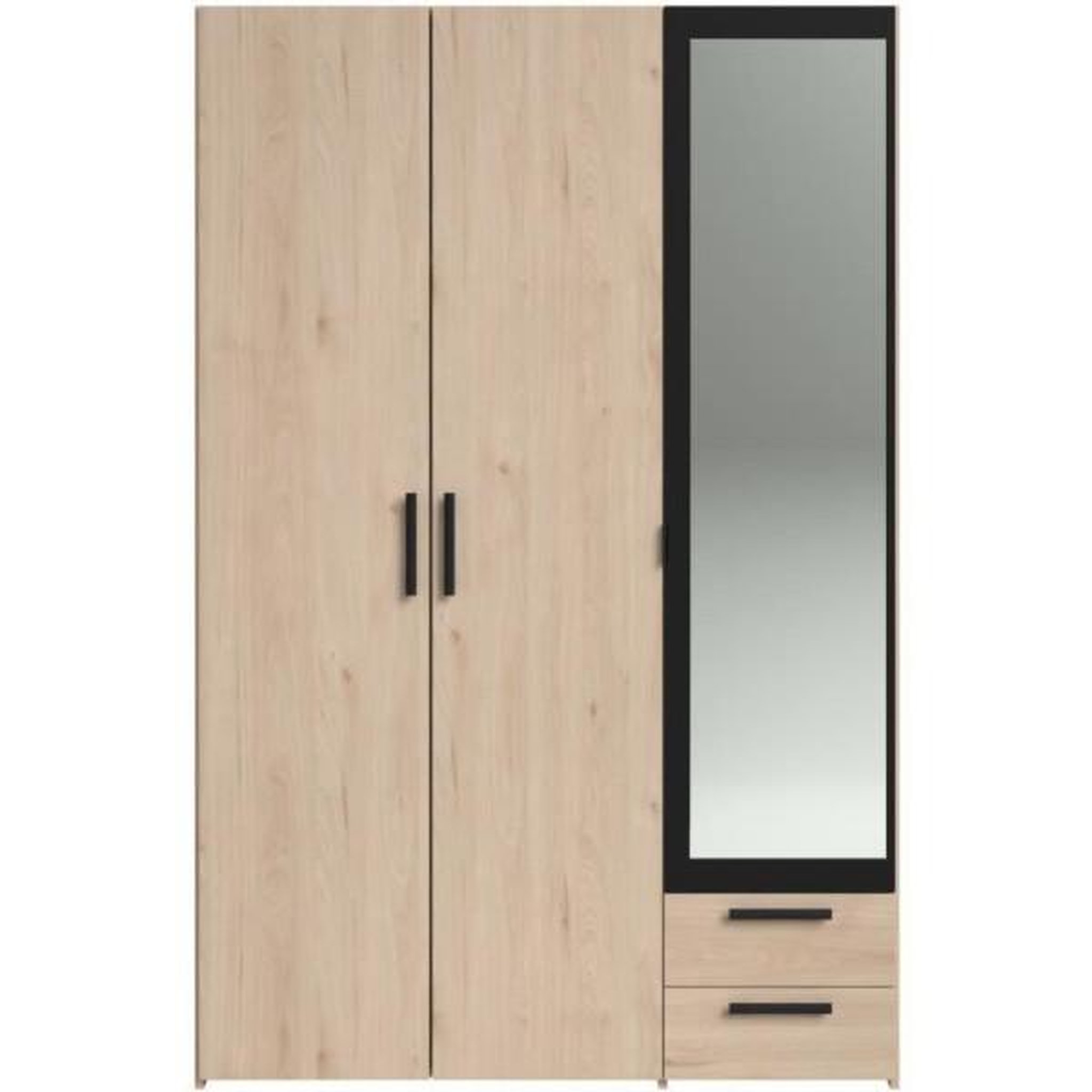 Voir la diapositive 4 : PARISOT Chambre complete adulte - ZODIAC INDUS - Chene et noir - PARISOT