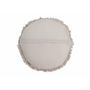 Voir la diapositive 2 : Paris Prix Coussin Rond en Velours  Rosta  50cm Gris